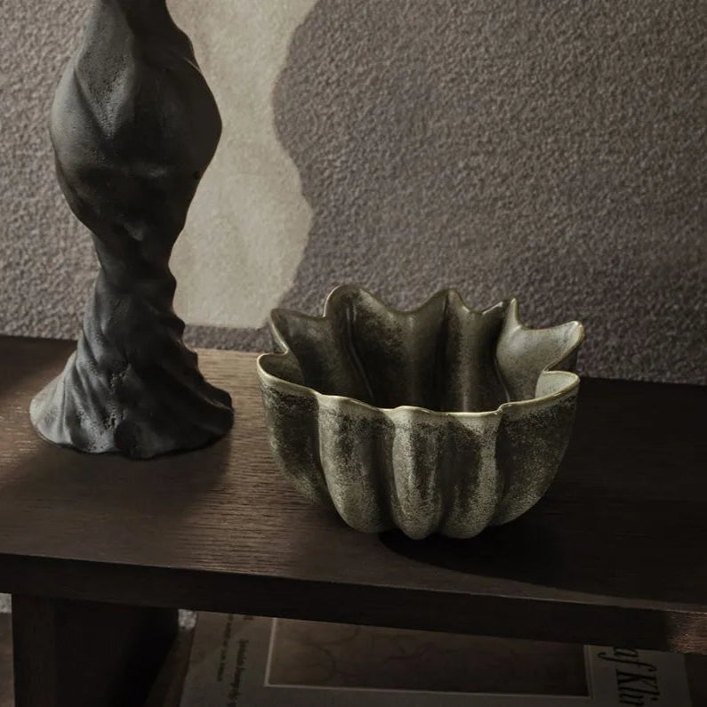 Nium Bowl Dark Sage 22cm by FERM LIVING (niam-bowl-dark-sage)