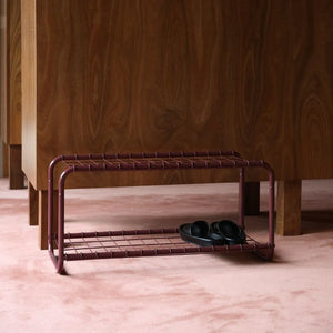FORMA Shoe Rack | Burgundy