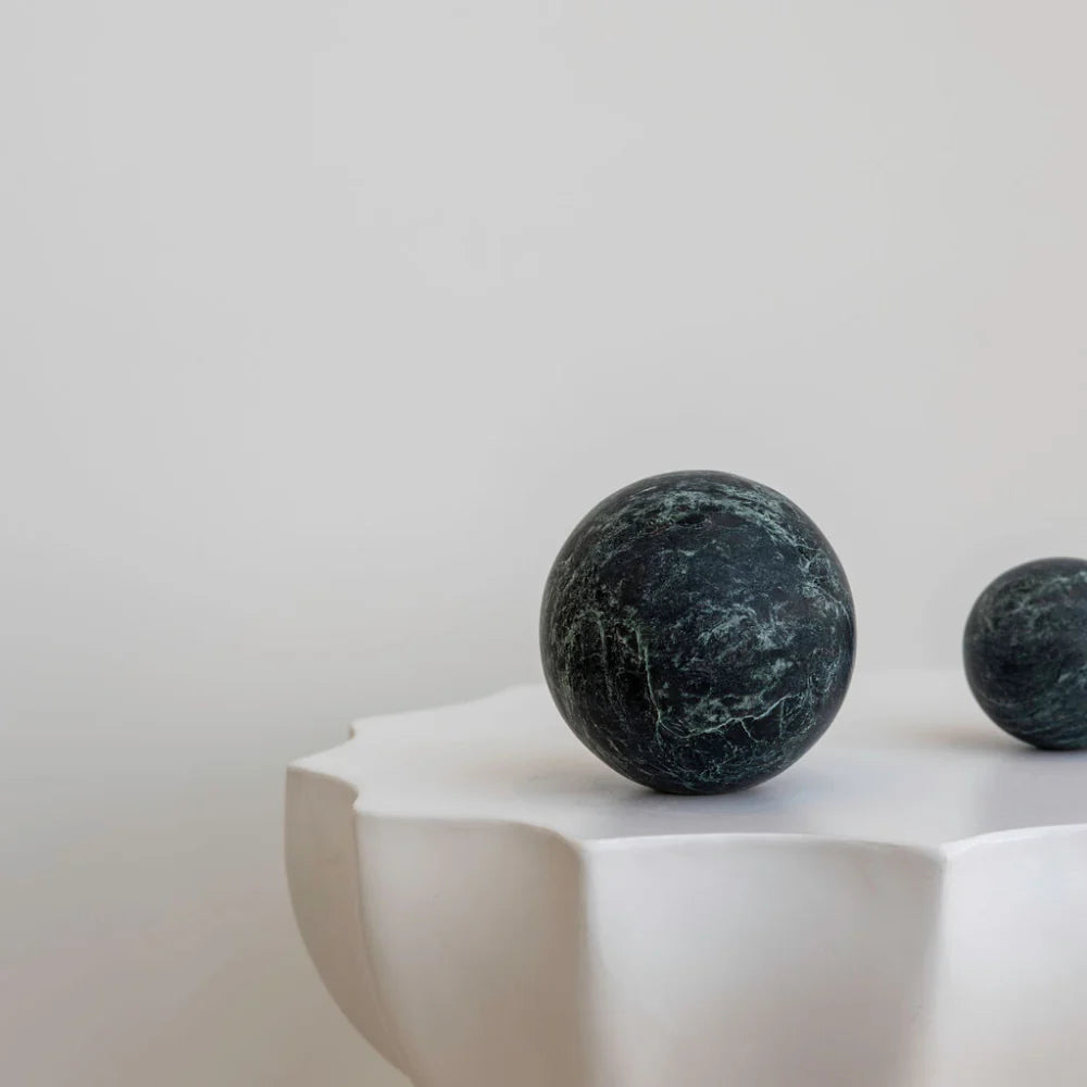 Orbit Table Sculpture | L | Verde Alpi