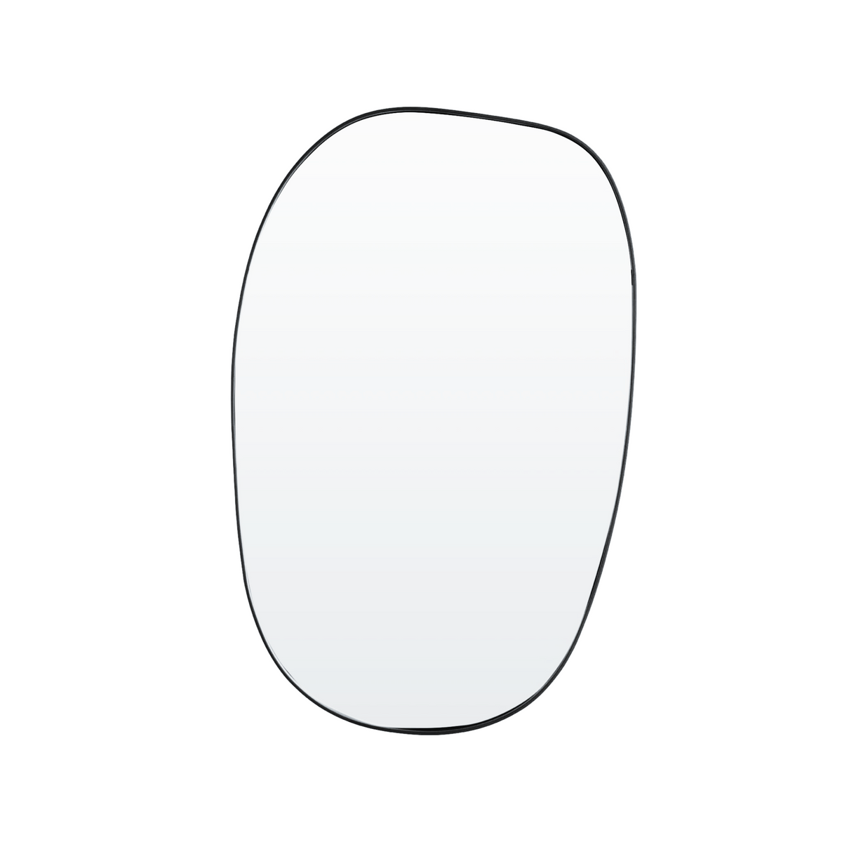 Organic Mirror L | Black by URBAN NATURE CULTURE (urban-nature-culture-organic-mirror-l)