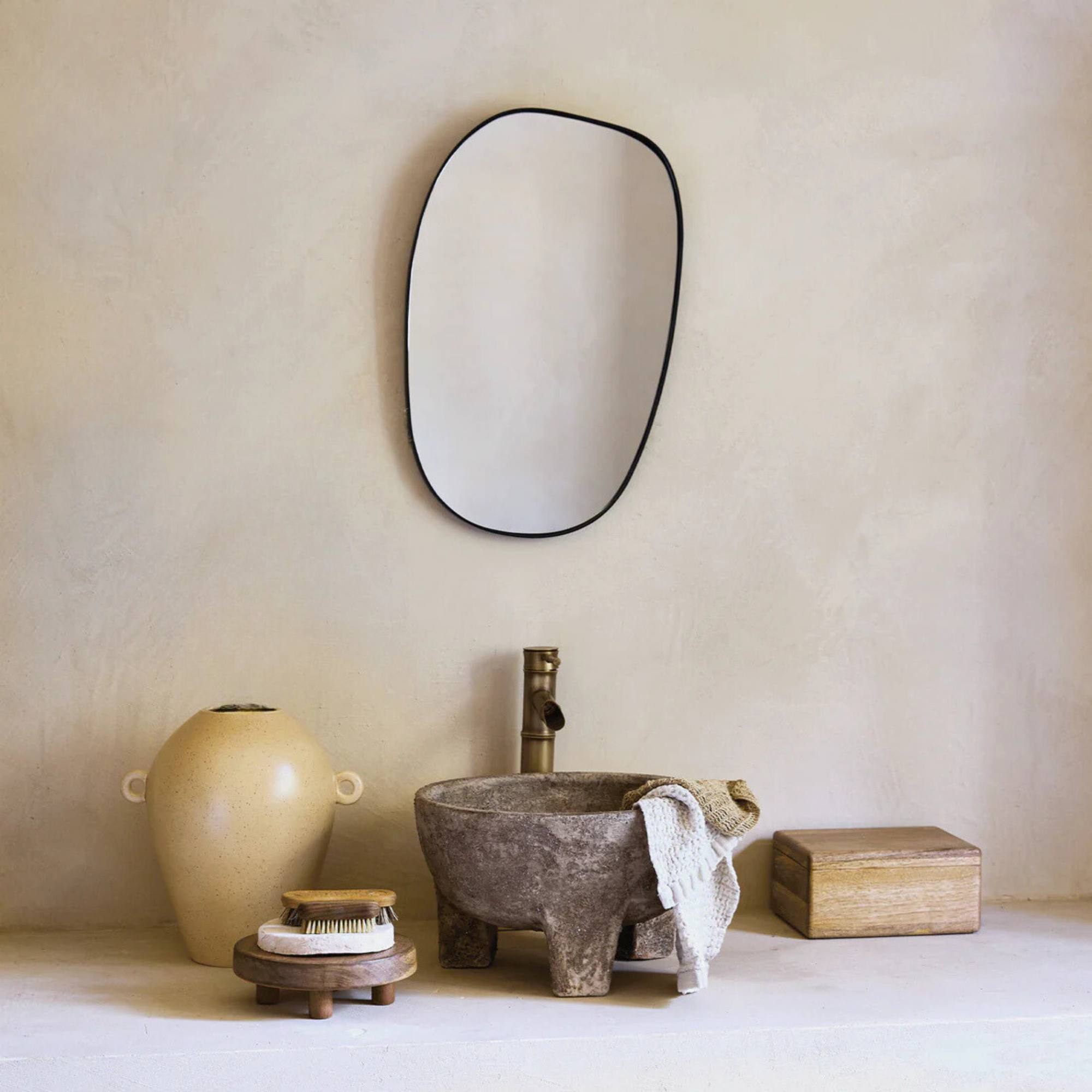 Organic Mirror L | Black