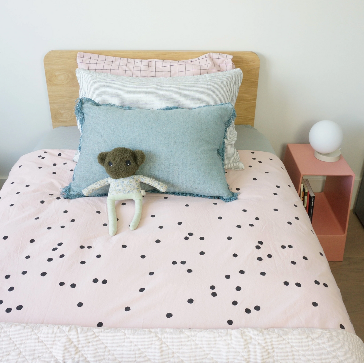 Duvet Cover Odette Biscuit Single by La Cerise Sur Le Gateau (la-cerise-sur-la-gateau-duvet-cover-odette-biscuit-140)