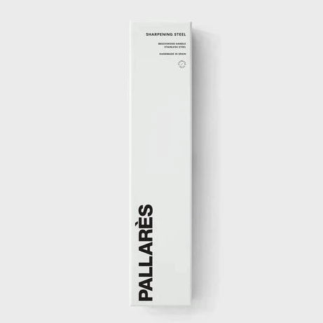 Beechwood Sharpening Steel | 32.5cm by PALLARÈS (pallares-sharpening-steel-beech-wood-handle-32-5cm)