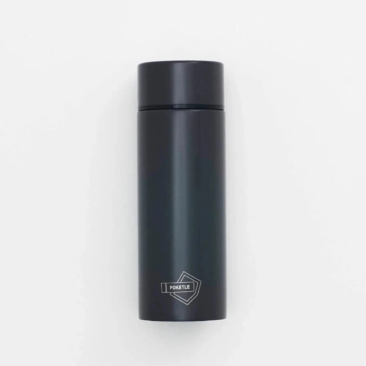 Water Bottle 120ml | Charcoal by Poketle (bottle-120ml-basic-s-charcoal-grey)