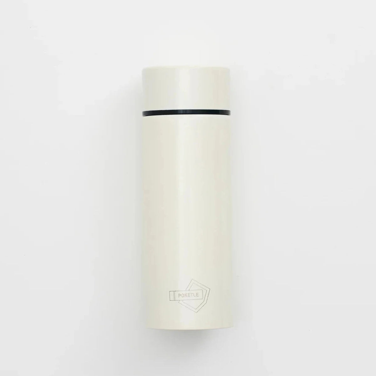 Water Bottle 120ml | Ivory by Poketle (bottle-120ml-basic-s-ivory)