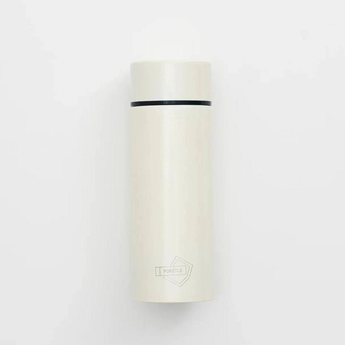 Water Bottle 120ml | Ivory by Poketle (bottle-120ml-basic-s-ivory)
