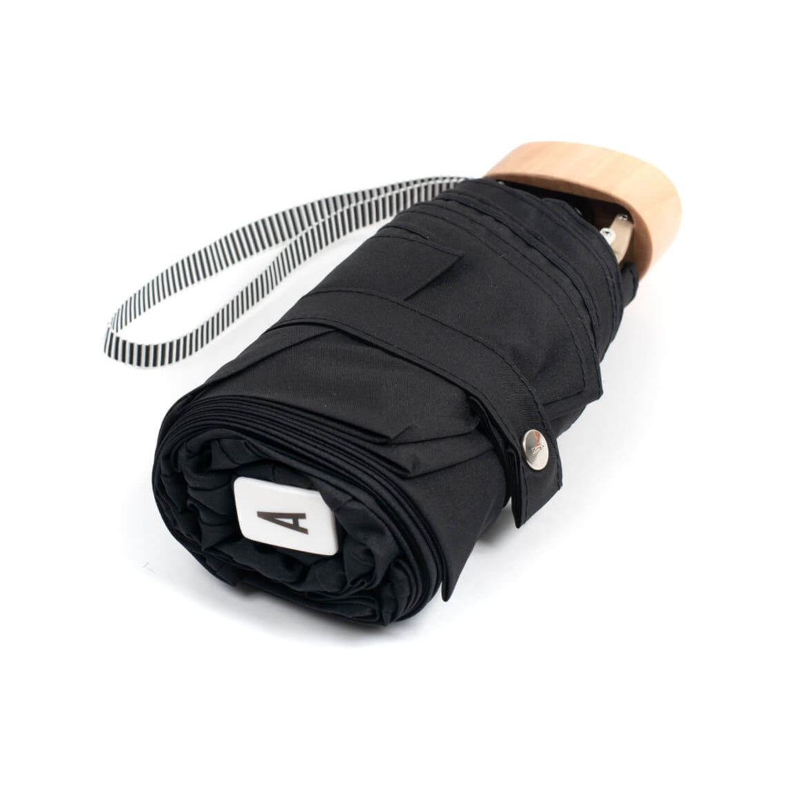 Micro Umbrella | Jane/Black by ANATOLE (anatole-black-folding-micro-umbrella-jane)