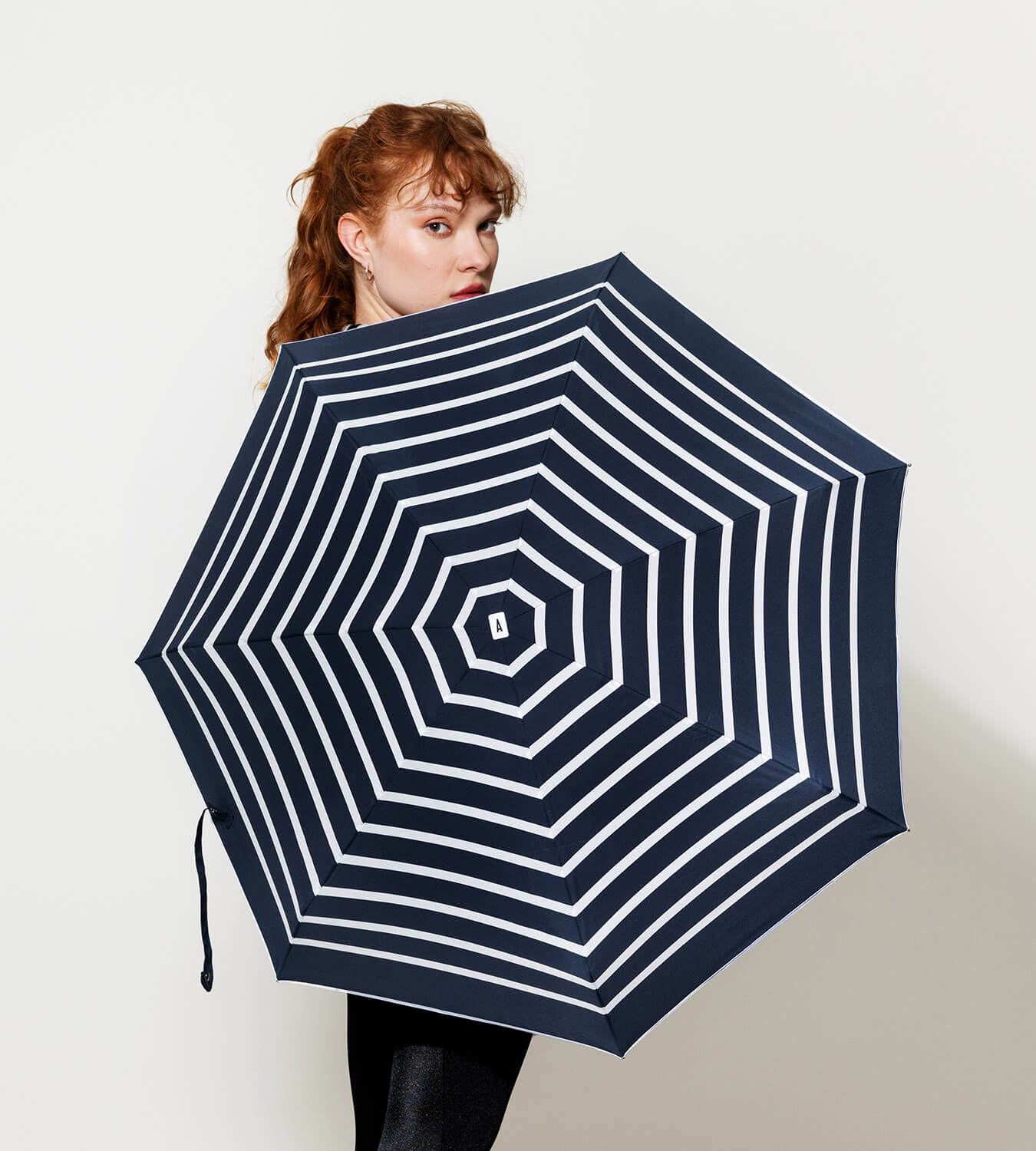 Micro Umbrella Marinières | Pablo/Navy-Ivory