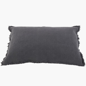 Patara Cushion Cover | Dark Grey