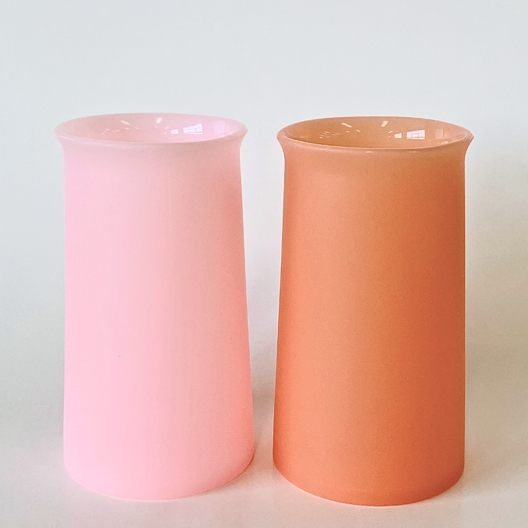 STEGG Silicone Highball Glasses | Peach+Petal by PORTER GREEN (stegg-unbreakable-silicone-highball-glasses-peach-peta)