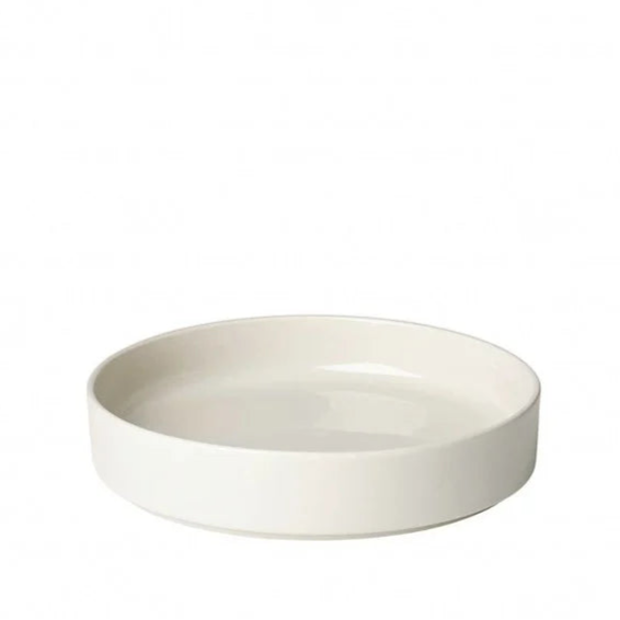 Pilar Deep Plate | Moonbeam by BLOMUS (deep-plate-moonbeam)