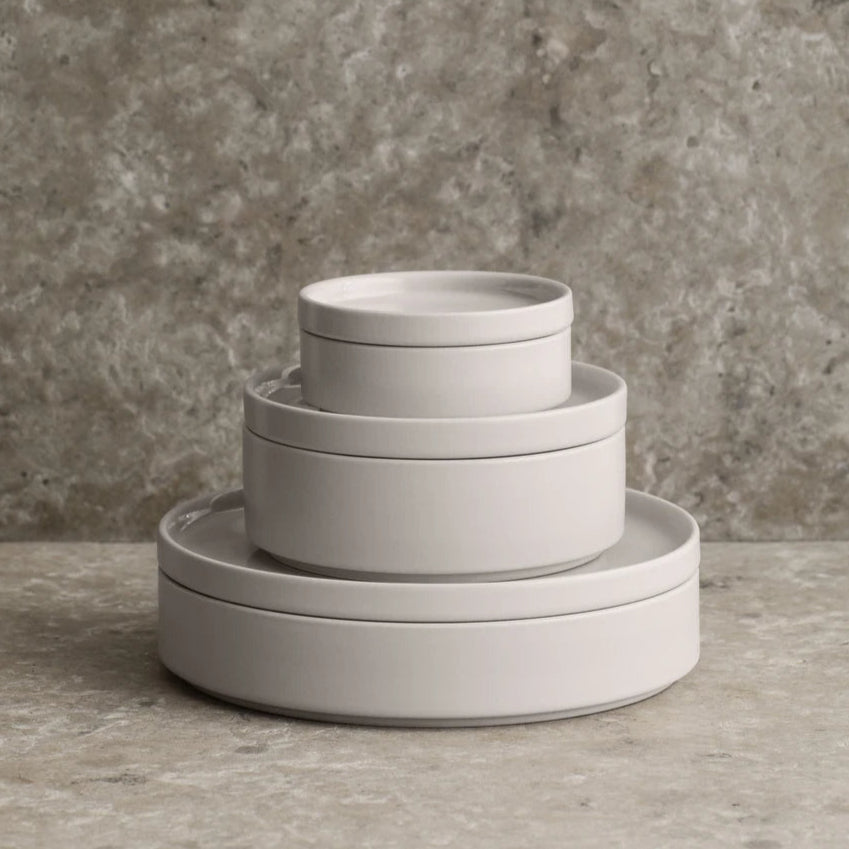 Pilar Dessert Plate | Moonbeam by BLOMUS (pilar-dessert-plate-moonbeam)