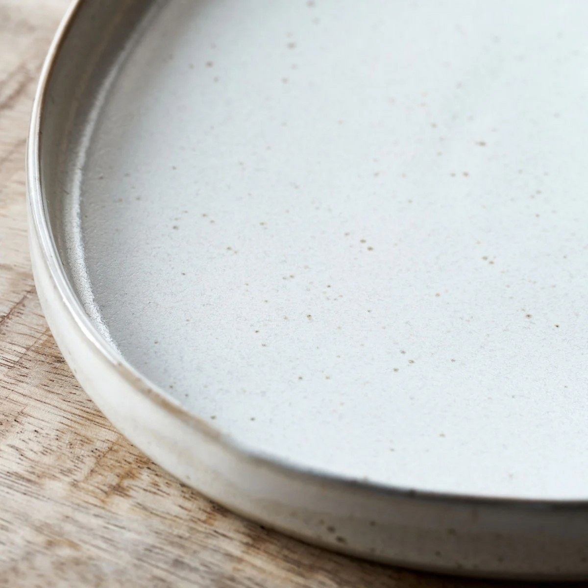 Pion Oval Serving Platter 38cm | Grey/White by HOUSE DOCTOR (pion-serving-dish-38cm-grey-white)