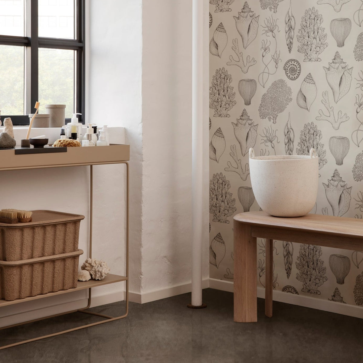 Plant Box Two-Tier | Cashmere by FERM LIVING (plant-box-two-tier-cashmere)