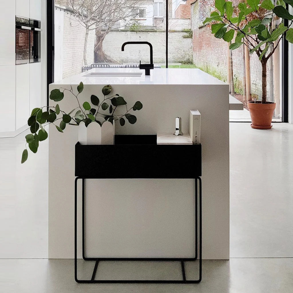 Tray for Plant Box | Marble Beige by FERM LIVING (tray-for-plant-box-marble-beige)