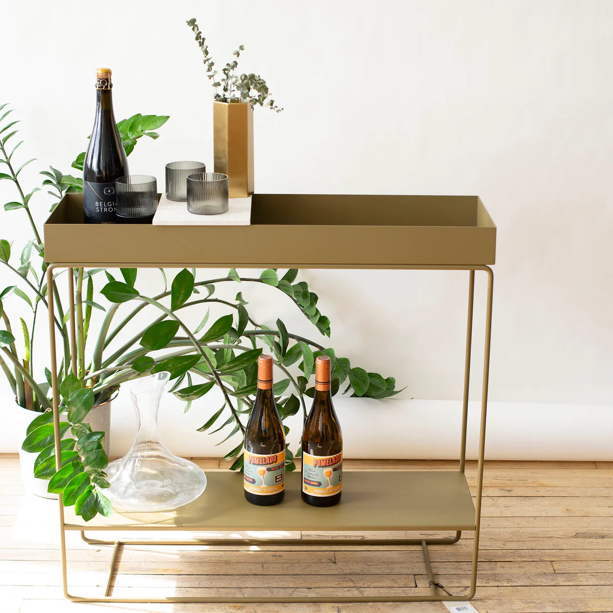 Plant Box Two-Tier | Olive by FERM LIVING (plant-box-two-tier-black-copy)