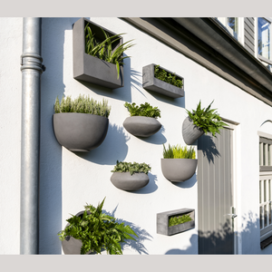 Jack Wally Wall Planter XS | Grey