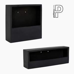 Jack Wally Wall Planter XS | Black