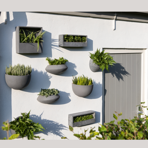 Jack Wally Wall Planter XS | Grey