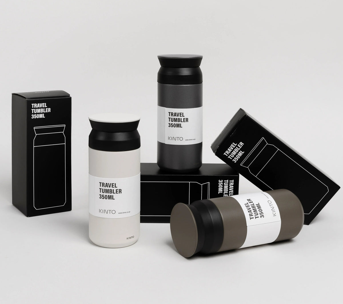 Kinto Travel Tumbler 350ml | Khaki by KINTO (kinto-travel-tumbler-khaki-350ml)