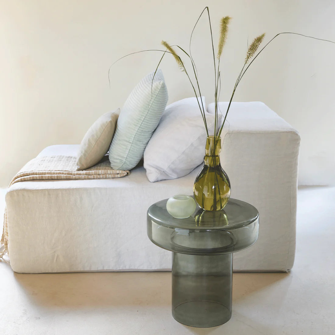 Quirky A Vase | Moss Stone
