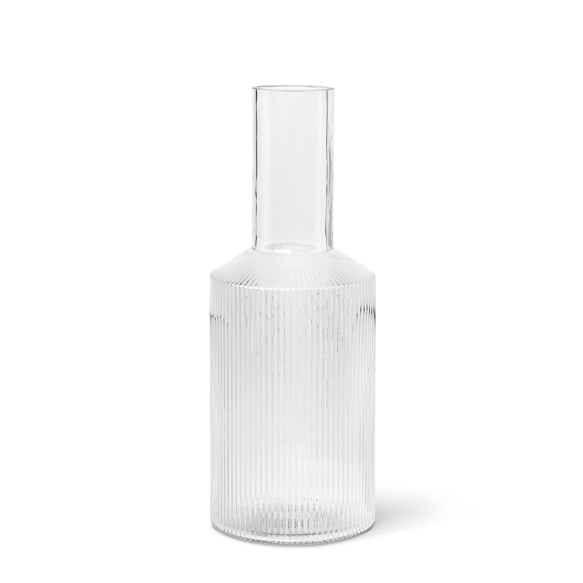 Ripple Carafe | Clear by FERM LIVING (copy-of-ripple-champagne-saucers-set-of-2-clear)