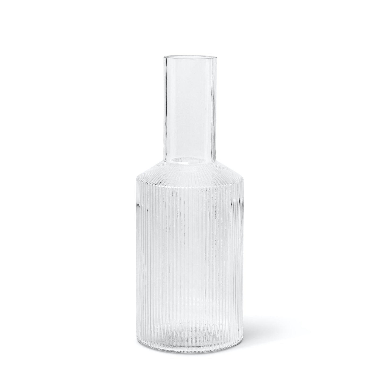Ripple Carafe | Clear by FERM LIVING (copy-of-ripple-champagne-saucers-set-of-2-clear)