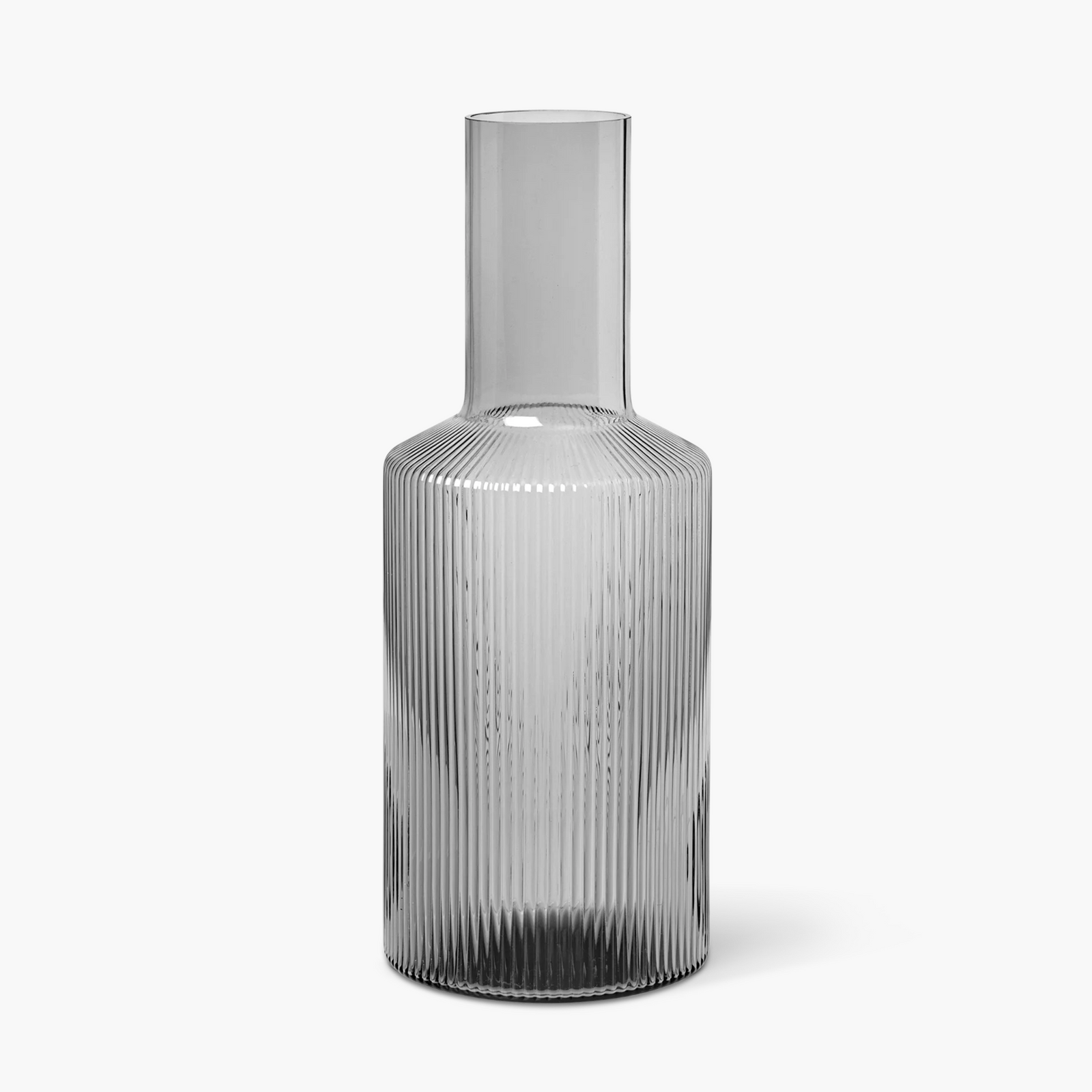 Ferm Living Ripple Carafe | Smoked Grey