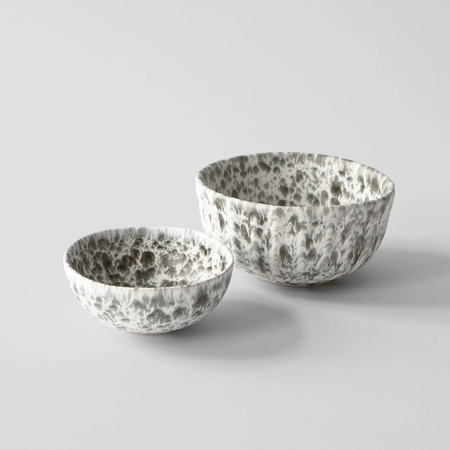 Tell Me More Rivoli Bowl Mini | Green Splatter