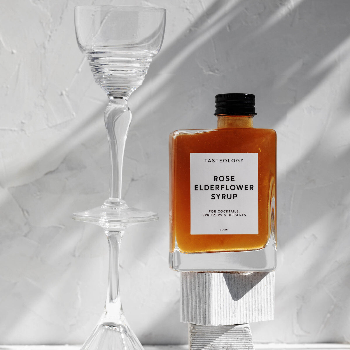 Rose & Elderflower Syrup by TASTEOLOGY (rose-elderflower-syrup)