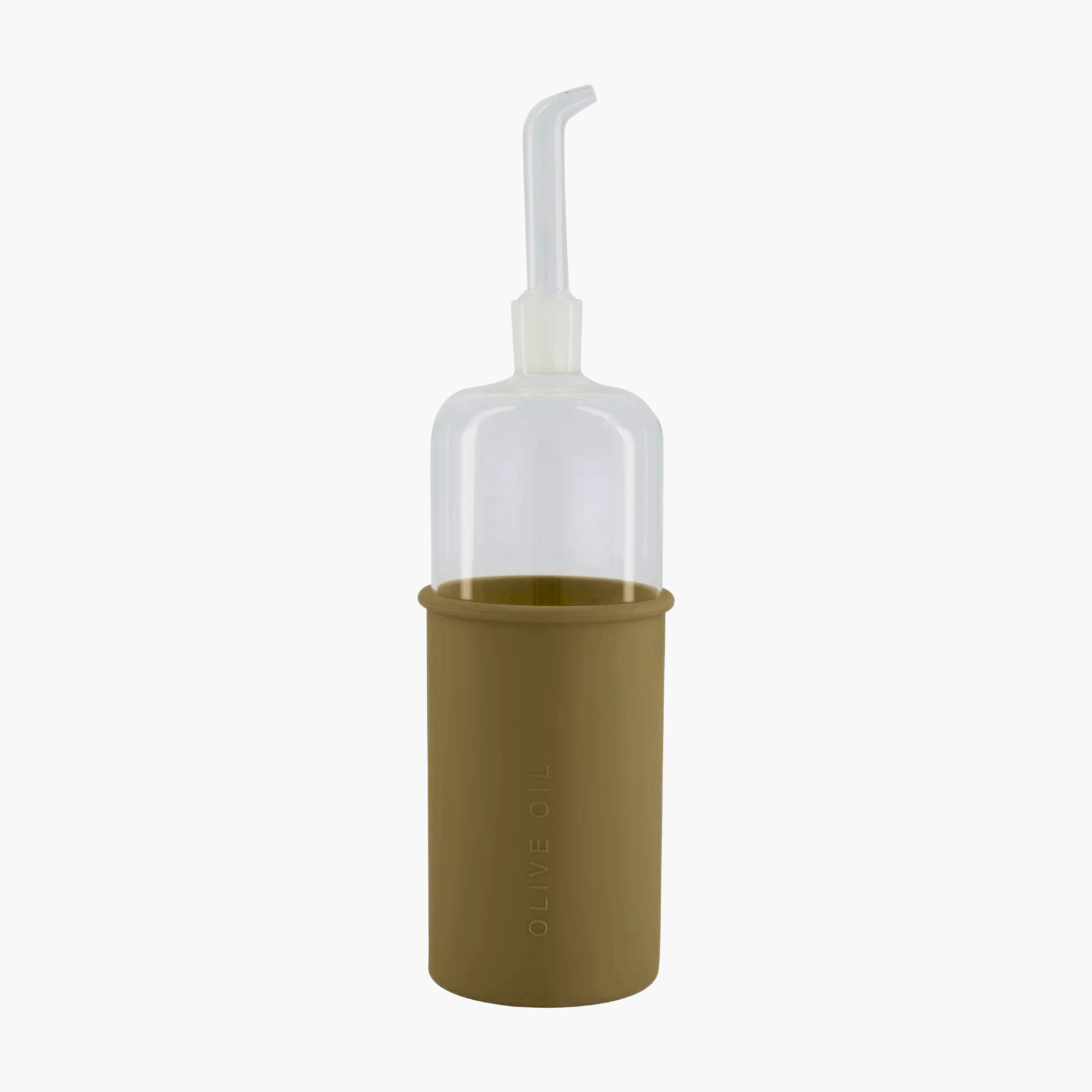 RUND Bottle for Olive Oil Glass/Silicone |700ml | Fern
