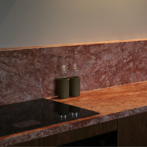 RUND Bottle for Olive Oil Glass/Silicone |700ml | Fern