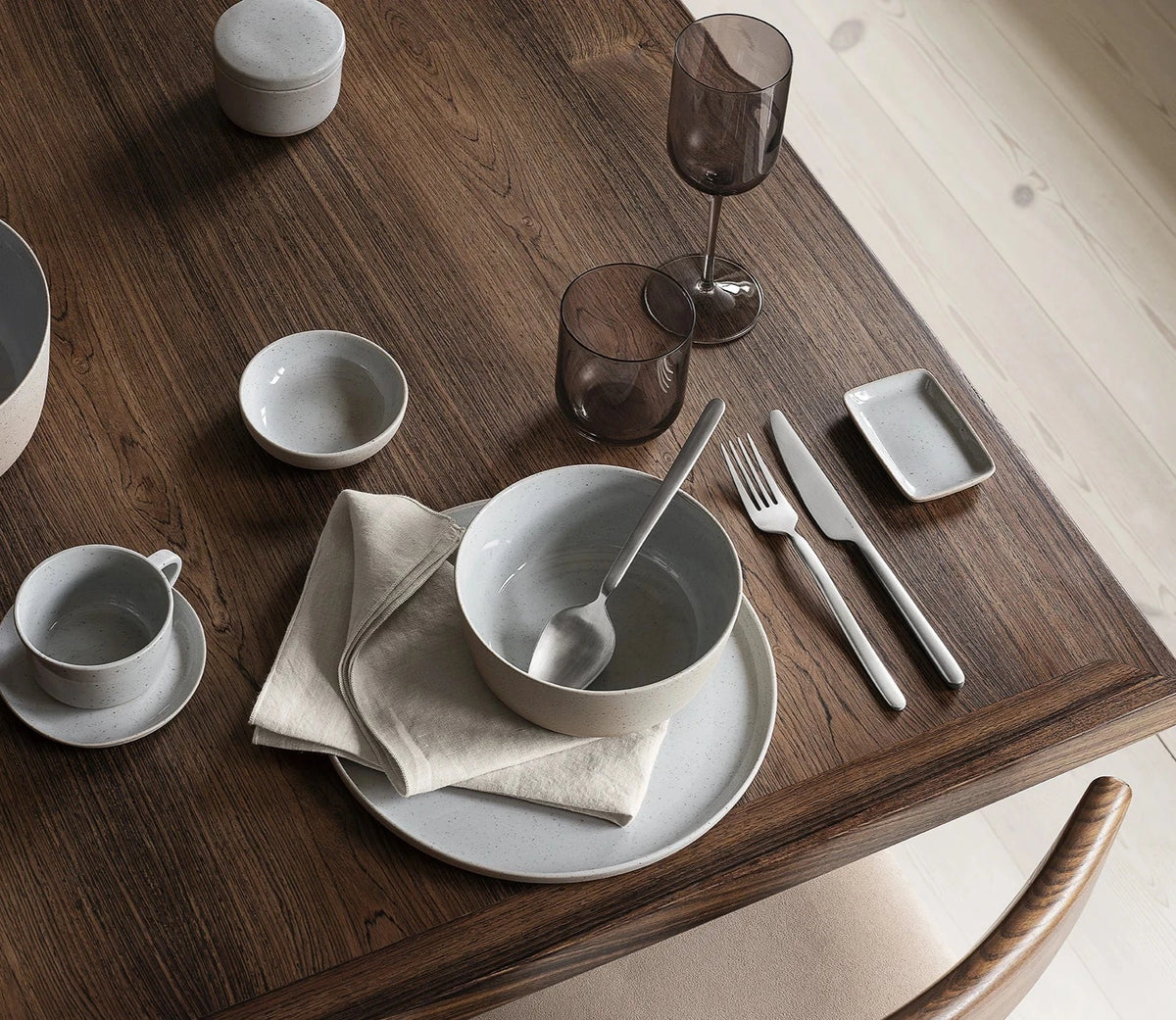 Sablo Snack Plate L | Cloud