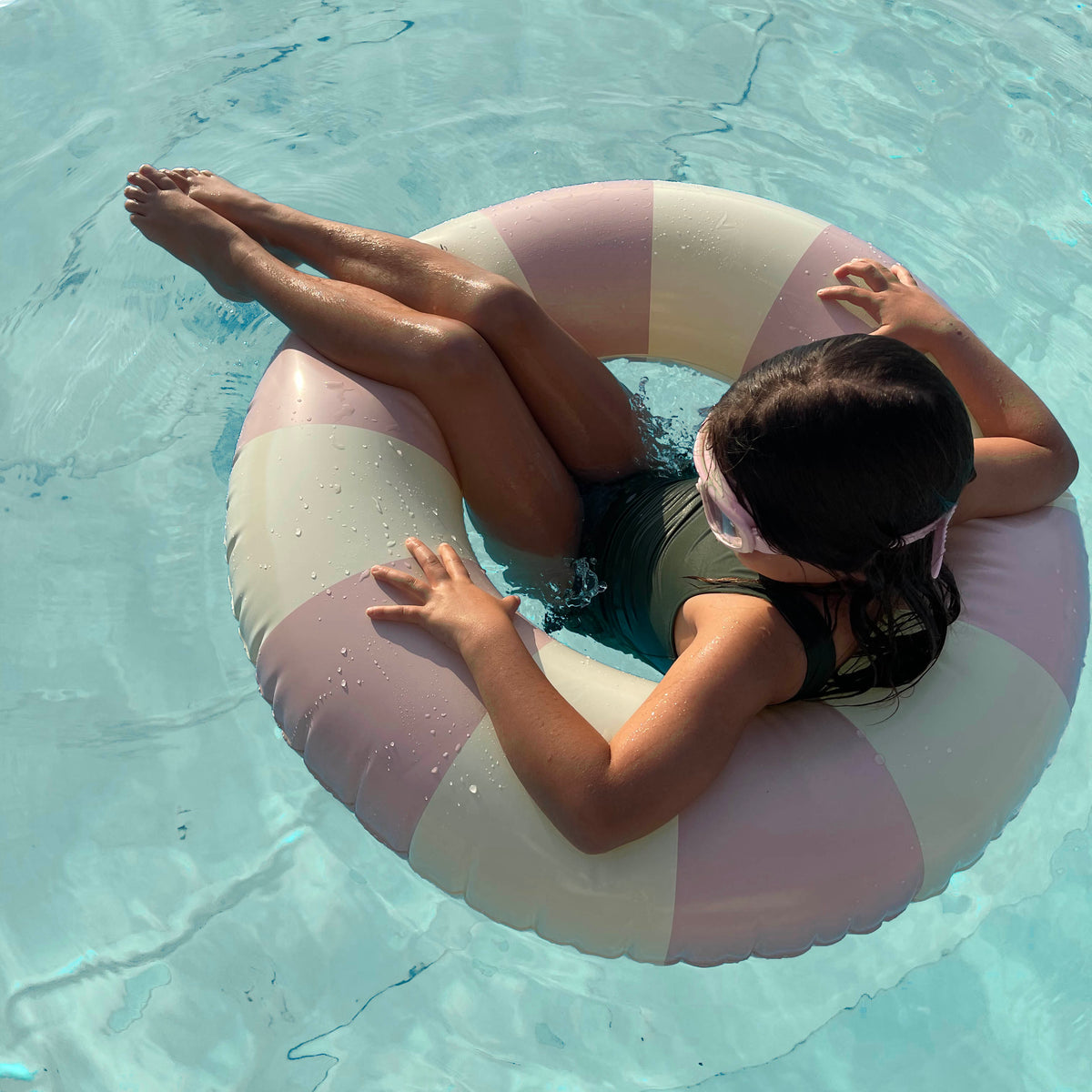 Sally Swim Ring | French Rose | 90 CM (6+years) by Petite Pommes (sally-swim-ring-french-rose-90-cm-6-years)