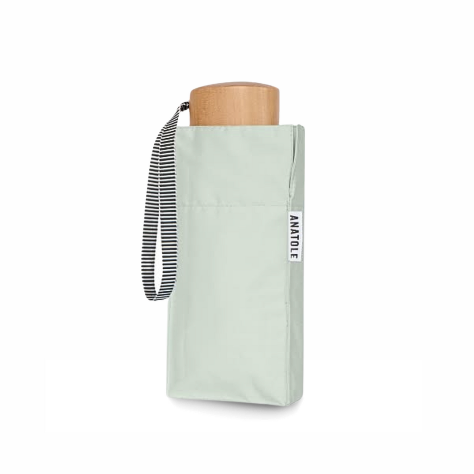 UPF 50+ Sun & Rain Micro Umbrella | Altaïra/Lagoon Green by ANATOLE (micro-umbrella-uv-50-protection-sun-rain-lagoon-green)