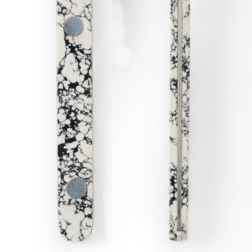 Resin Handle Salad Servers | Monochrome by TASTEOLOGY (salad-servers-monochrome)