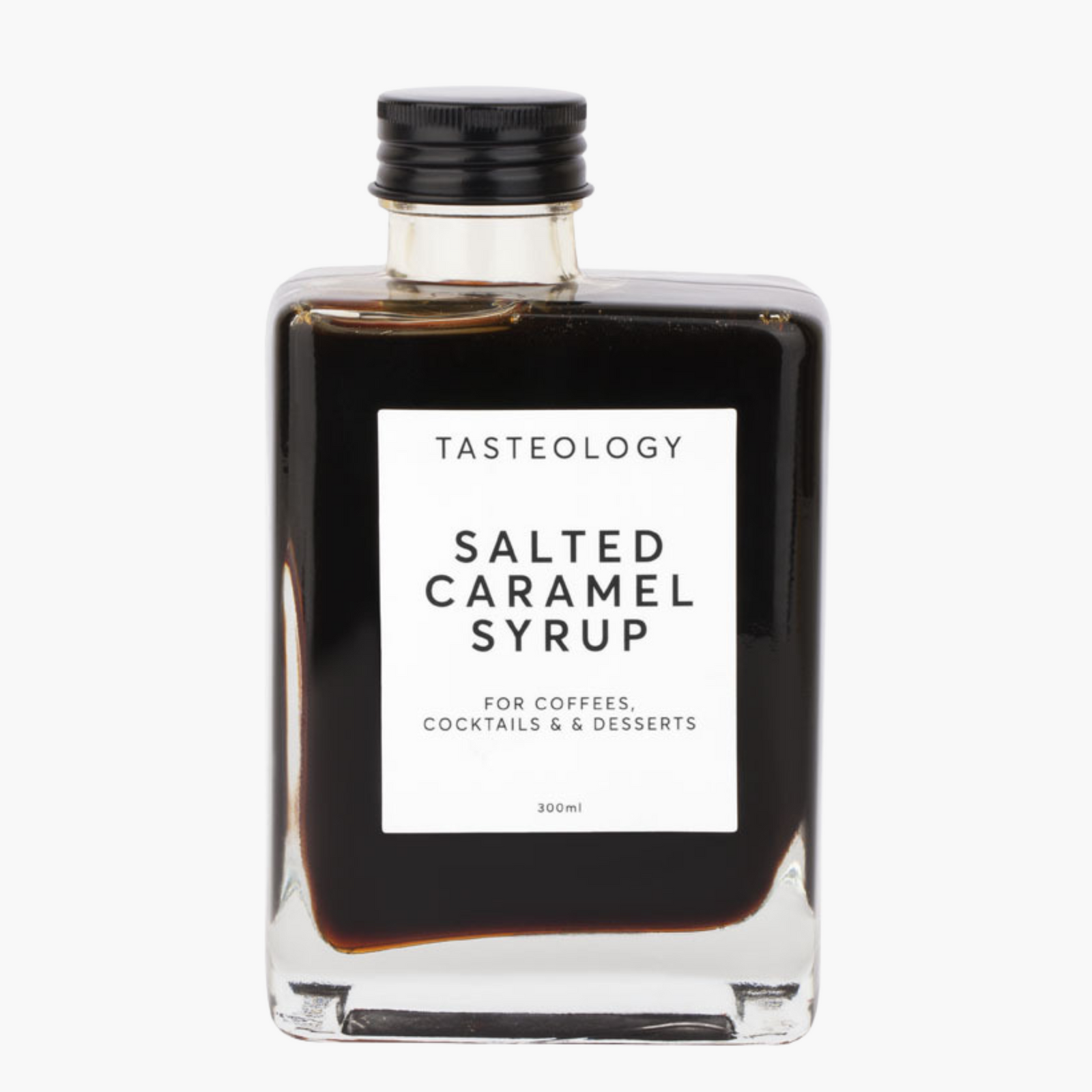 Salted caramel syrup by TASTEOLOGY (salted-caramel-syrup)