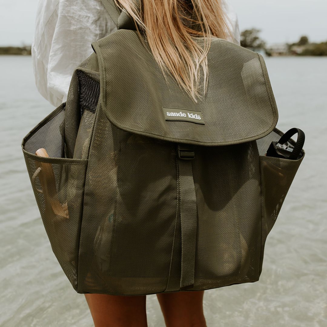 Beach Hauler Mesh Backpack | Pandanus