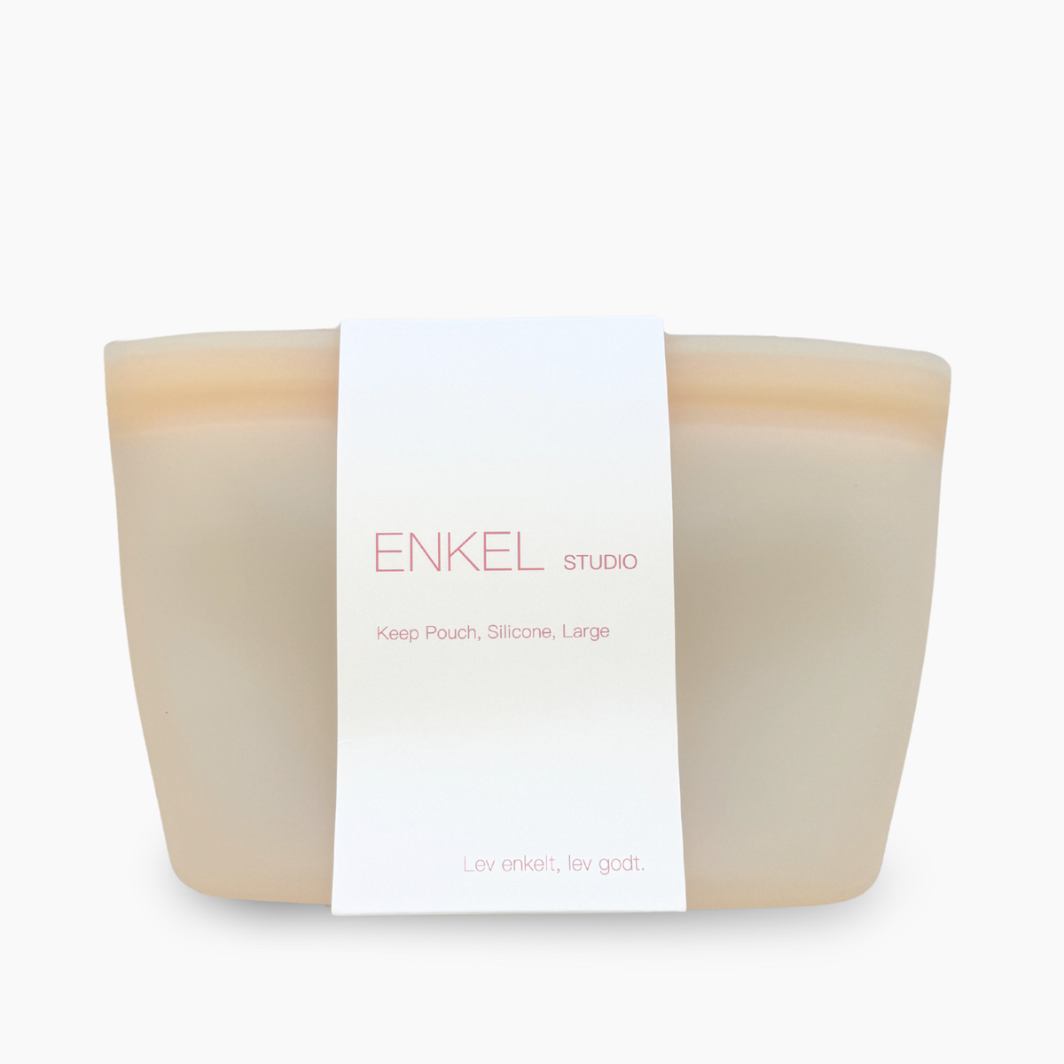 Silicone Keep Pouch Lge |Caramel