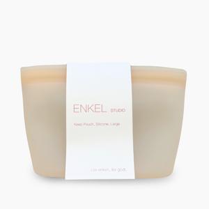 Silicone Keep Pouch Lge |Caramel