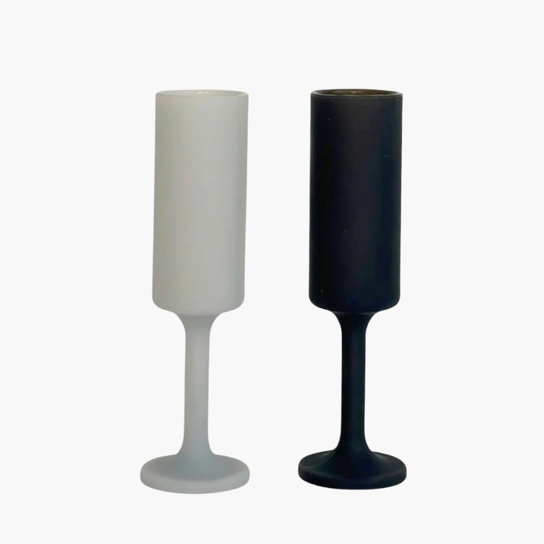 SEFF Silicone Flutes | Smoke+Storm by PORTER GREEN (seff-silicone-flutes-set-of-2-smoke-storm)