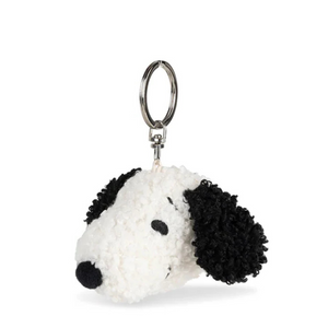 Snoopy Head Keychain Teddy 4.5cm | Cream by BON TON TOYS (snoopy-keychain-eco-tiny-teddy-4-5cm-cream)