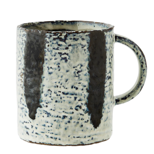 Stoneware Mug with Stripes