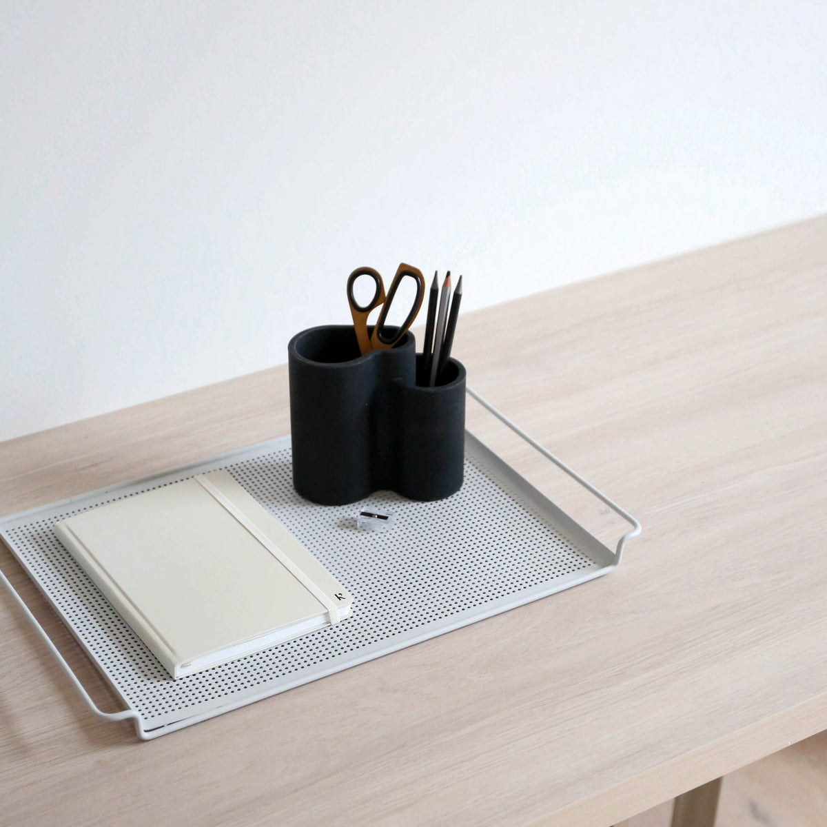 Store All Holder | Black by DESIGNSTUFF (all-cutlery-drainer-holder-black)