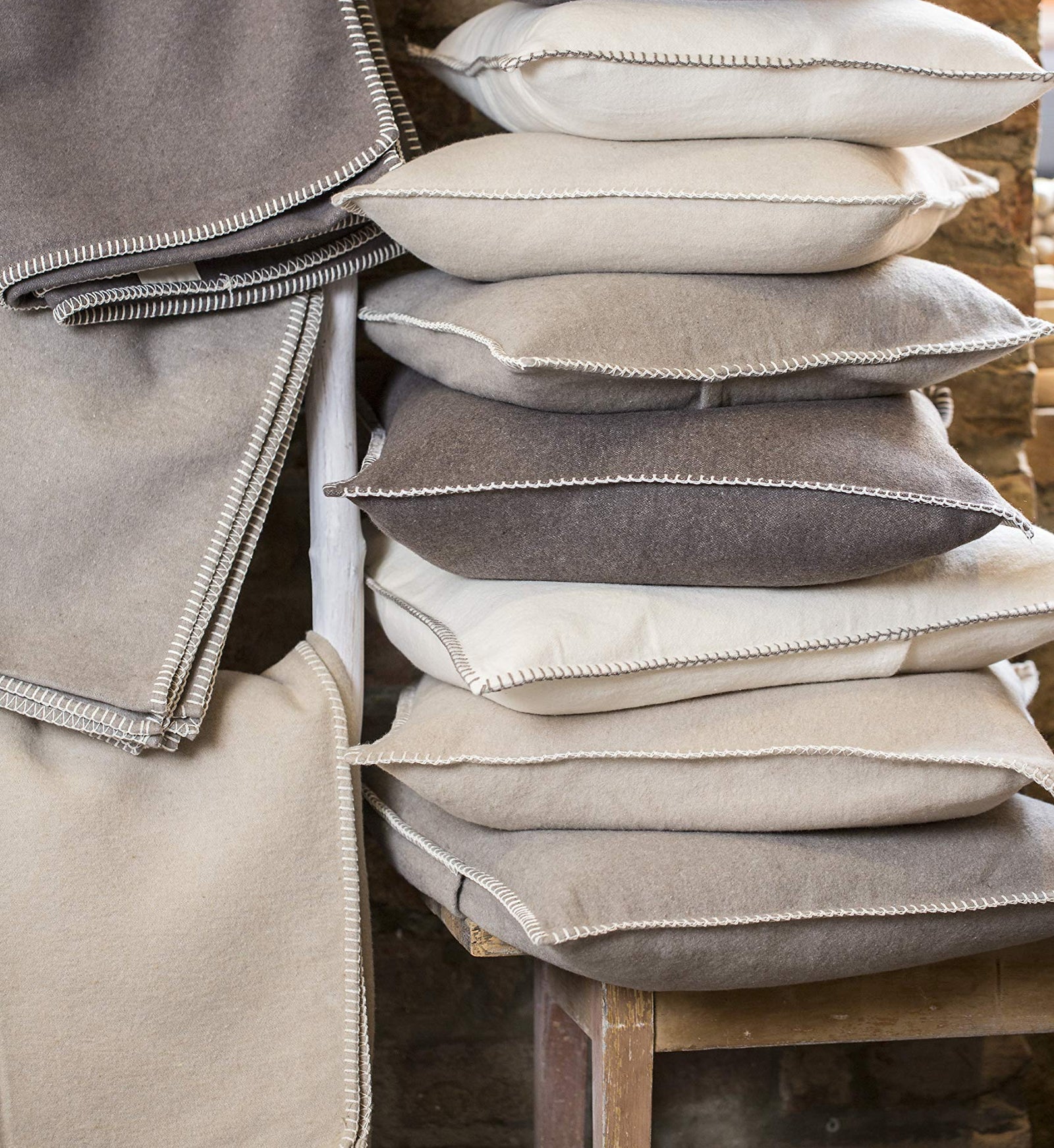 David Fussenegger Sylt Cushion 50x50 | Mud