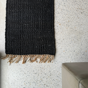 Hemp Rug 60X90 | Black