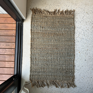 Hemp Rug 60X90 | Grey