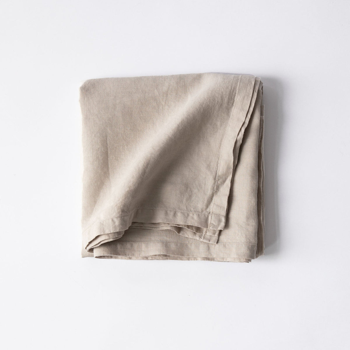 Tell Me More Table Cloth Linen 145x330 | Warm Grey