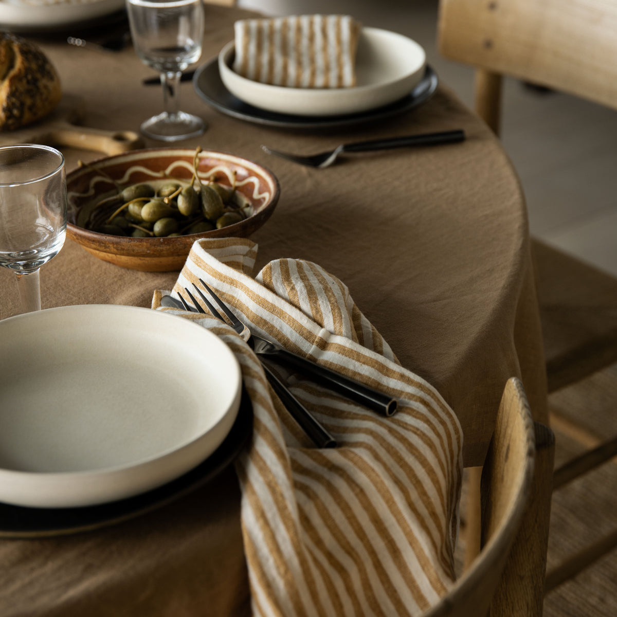 Tell Me More Leon Napkin | Spice