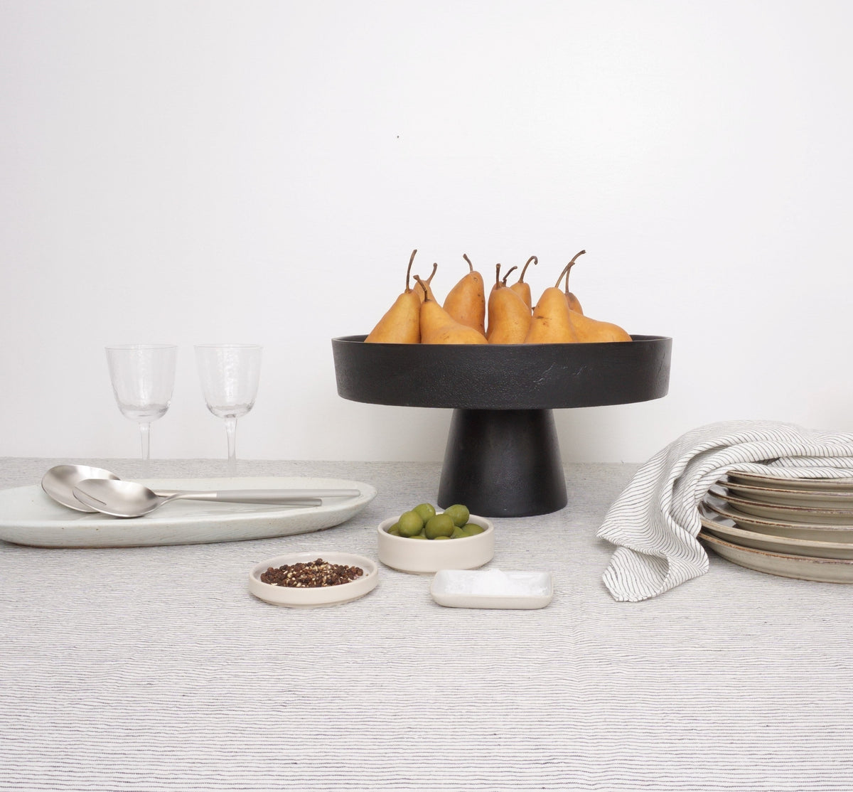 Maxime Salad Servers | Mourning Dove by BLOMUS (maxime-salad-servers-mourning-dove)